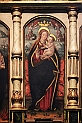 11 _ Autore ignoto - Polittico di sant'Antonio abate e santa Maddalena - dettaglio della Madonna detta delle ciliegie